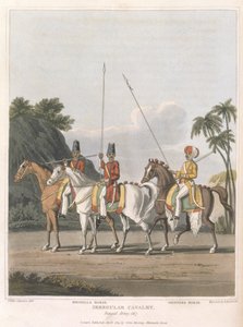 Cavalleria irregolare, esercito del Bengala 1817, tavola 5 da 